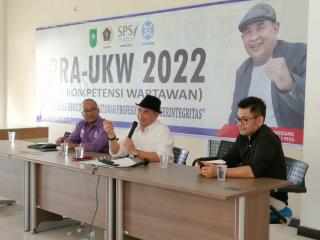  Peserta Antusias Ikuti Pra UKW di PWI Riau